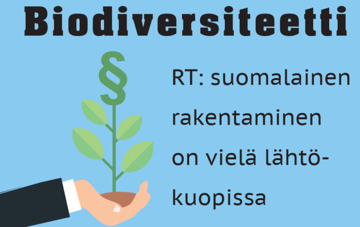 Biodiversiteetti rakennusalalla.