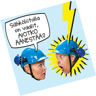 Sähköliitto, banneri A