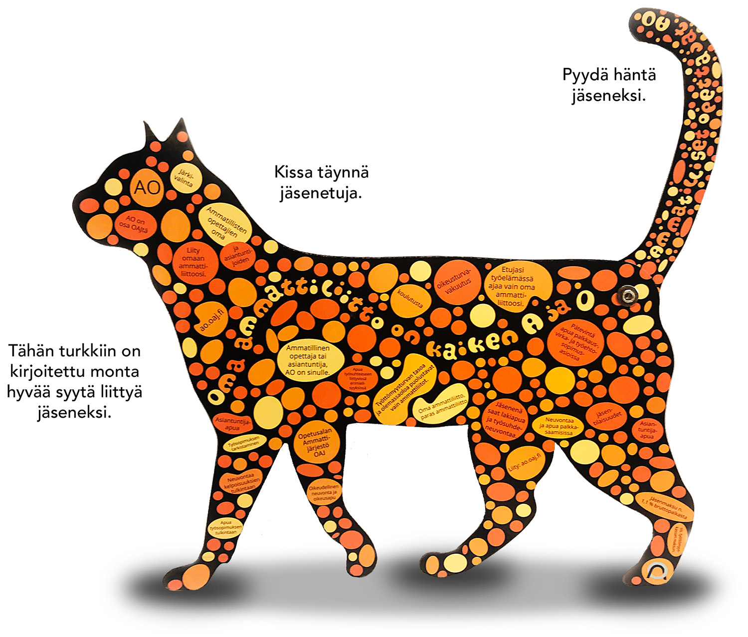 AO, jäsenhankintakissa AO, jäsenhankintakissa