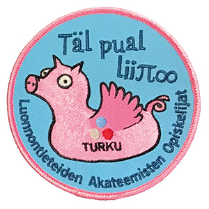 Haalarimerkki, PosAnkka Haalarimerkki, PosAnkka