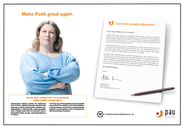 PAU, Make Posti great again, IS