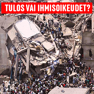 SASK, Rana Plaza, tulos vai ihmisoikeudet.