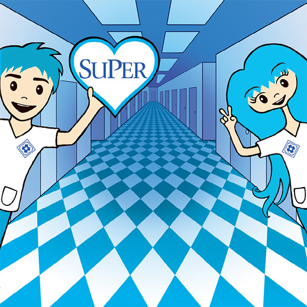 SuPer, selfie-seinä.