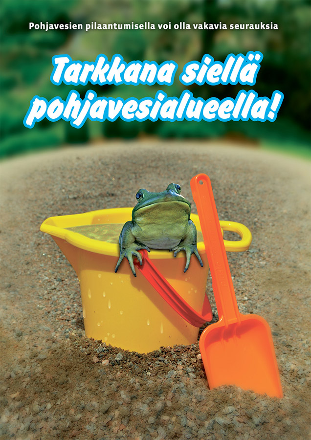 Vesilaitosyhdistys. Saku 1. Tarkkana siellä pohjavesialueella! Vesilaitosyhdistys. Saku 1. Tarkkana siellä pohjavesialueella!