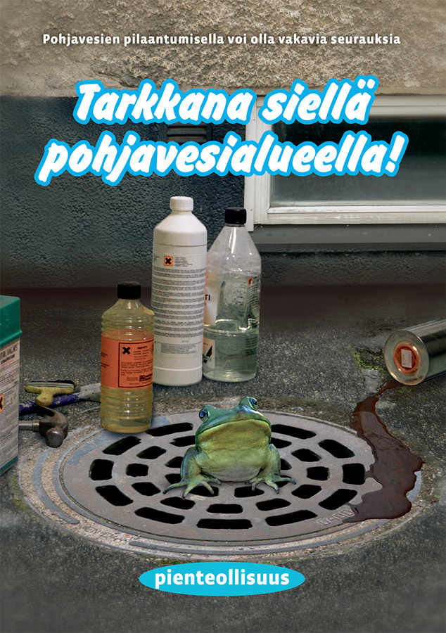 Vesilaitosyhdistys. Saku 4. Tarkkana siellä pohjavesialueella! Vesilaitosyhdistys. Saku 4. Tarkkana siellä pohjavesialueella!