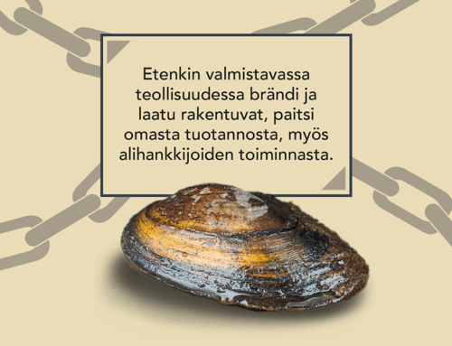 Pitkän arvoketjun riskejä voi pienentää kestävyysraportoinnilla