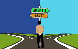 Ammatti vai arvot?