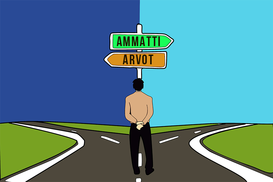 Ammatti vai arvot? Ammatti vai arvot?