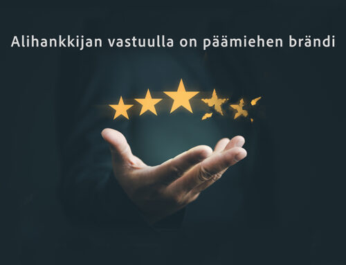 Alihankkijan vastuulla on päämiehen brändi – vastuullisuuden merkitys arvoketjussa
