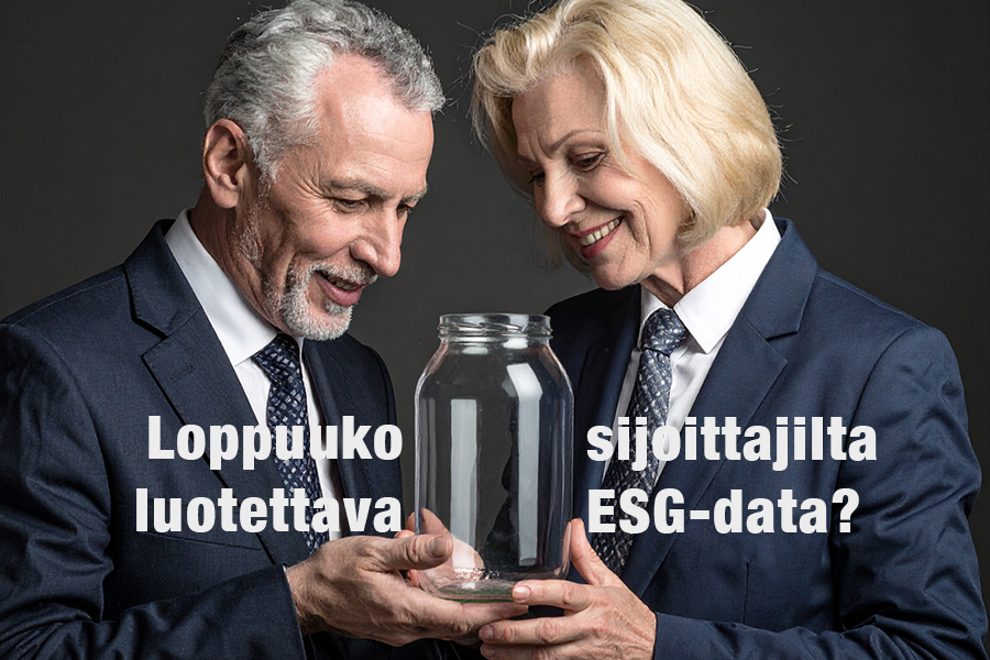 Loppuukko luotettava ESG data?