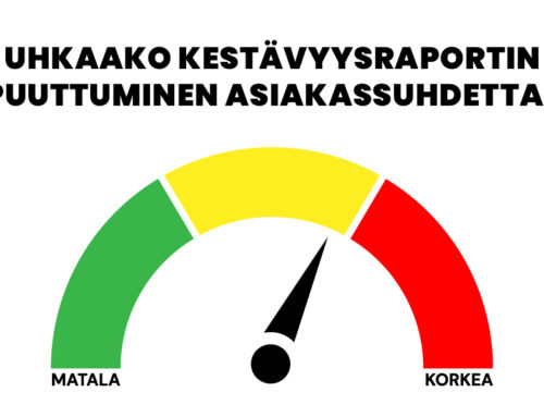 Eikö pakollinen kestävyysraportointi loppunutkaan?