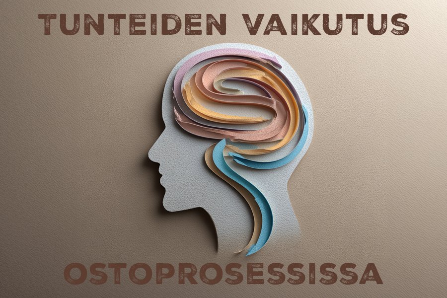 Tunteiden vaikutus ostoprosessissa.
