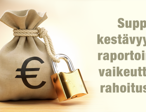 Kiristääkö keveämpi kestävyysraportointi rahoituksen saatavuutta?