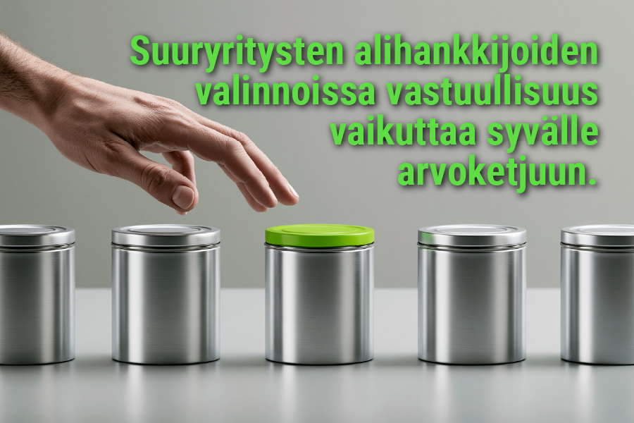 Vaikuttavuus on uusi tapa todistaa toimitusketjukelpoisuus
