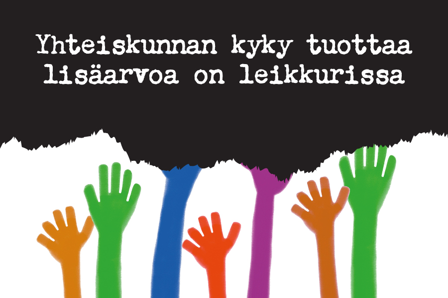 Järjestöjen vapaaehtoistoiminta ylläpitää yhteiskunnan kykyä tuottaa arvoa.