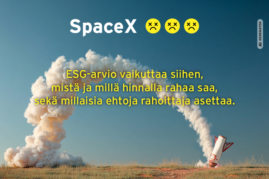 SpaceX, ESG ja rahoituksen uusi todellisuus: edes maailman rikkaimman miehen yhtiö ei ole due diligencen ulkopuolella