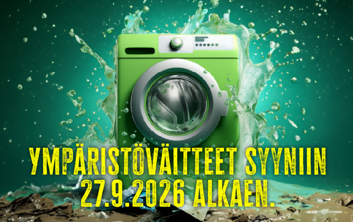 Vihreiden väitteiden villi länsi loppuu. Ympäristöväitteet syyniin.